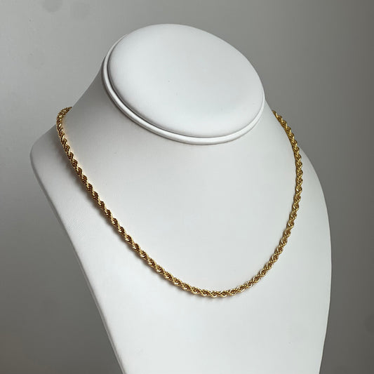 Rope Cable Chain Necklace