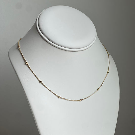 Sphere Chain Necklace