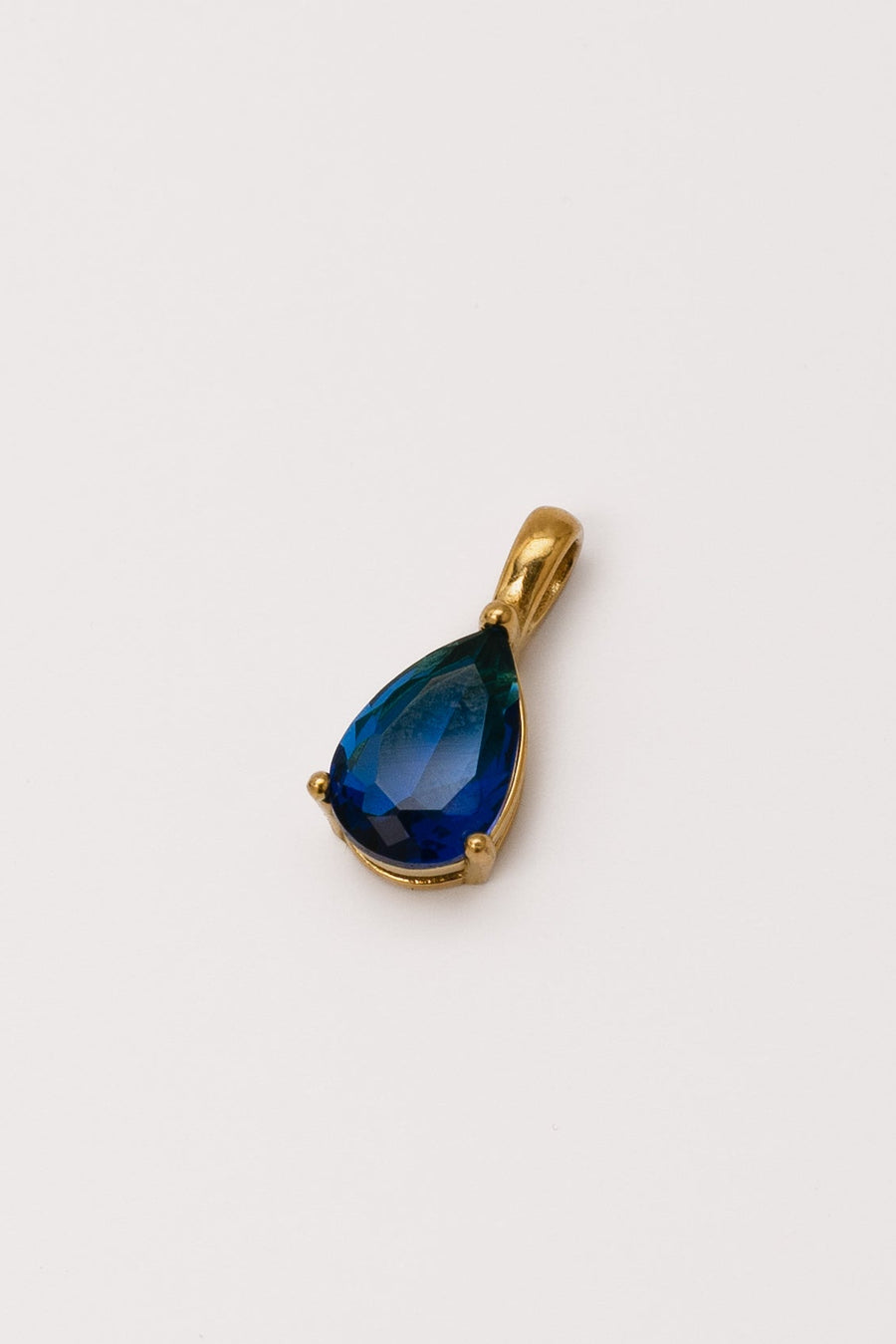 Cobalt Pear Charm