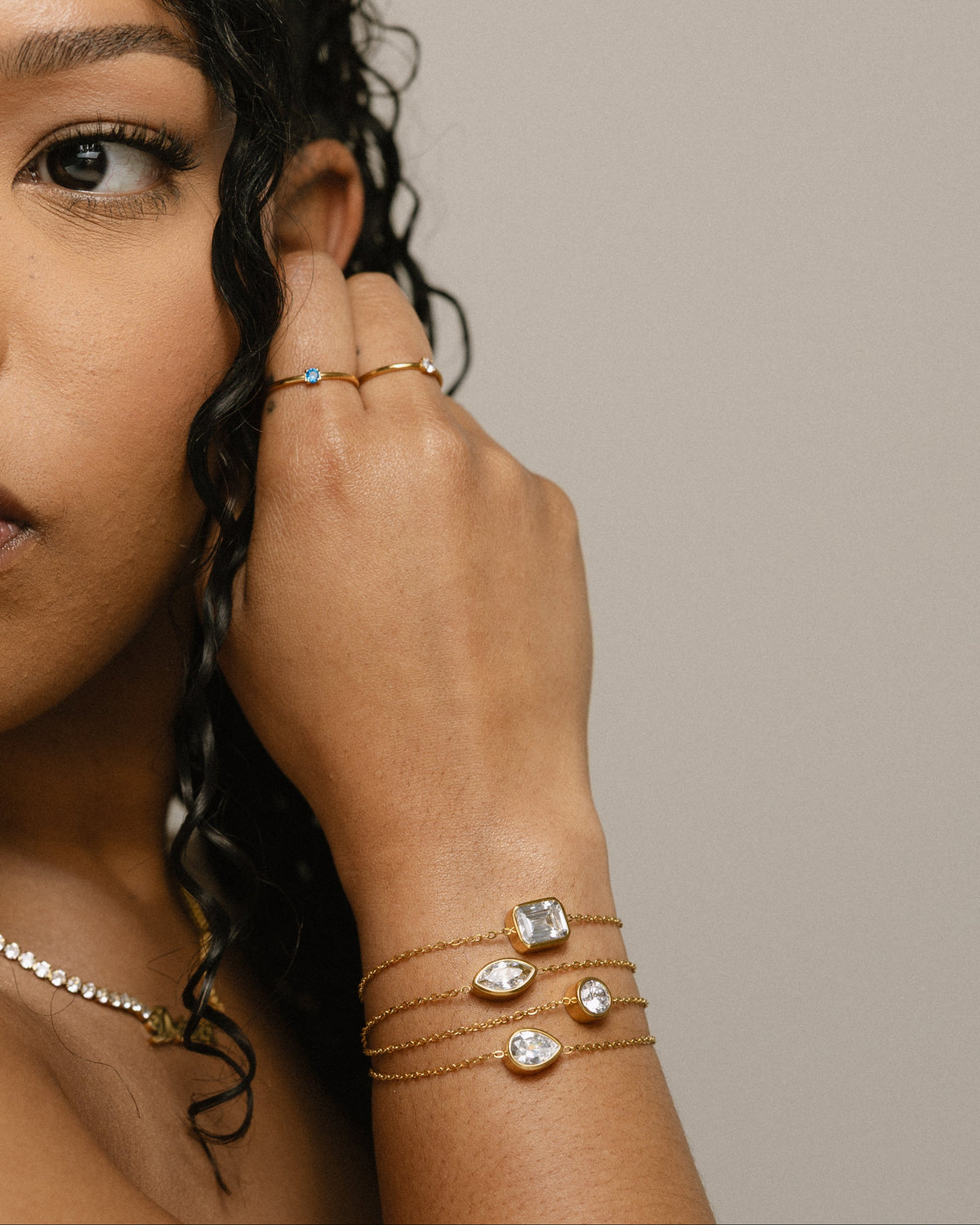 Statement Gem Bracelet