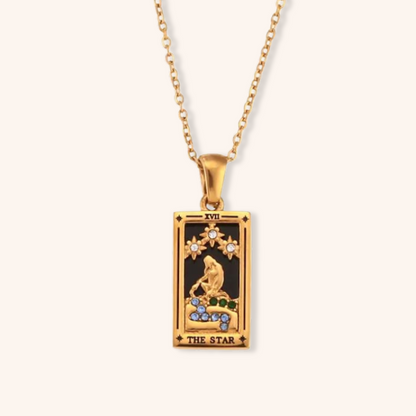 The Sun Tarot Card Necklace