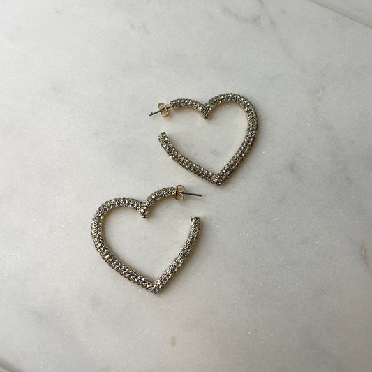 Tess Heart Earrings