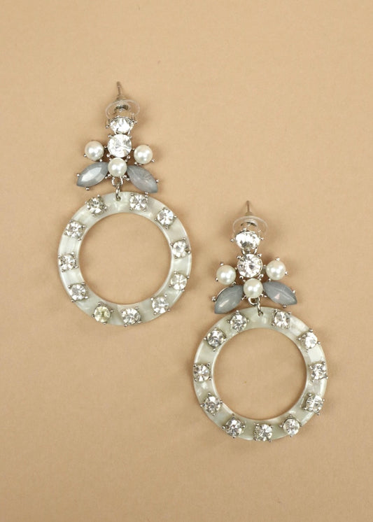 Time to Shine Rhinestone Earrings